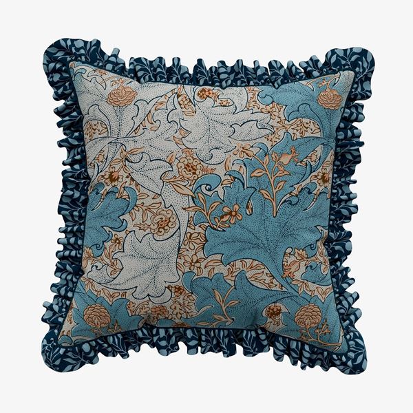 Bird Cushion - Webbs Blue